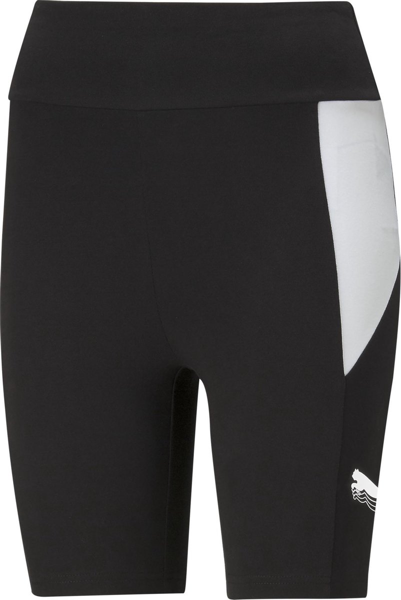 PUMA Rebel Short Tight Sportlegging Vrouwen Zwart