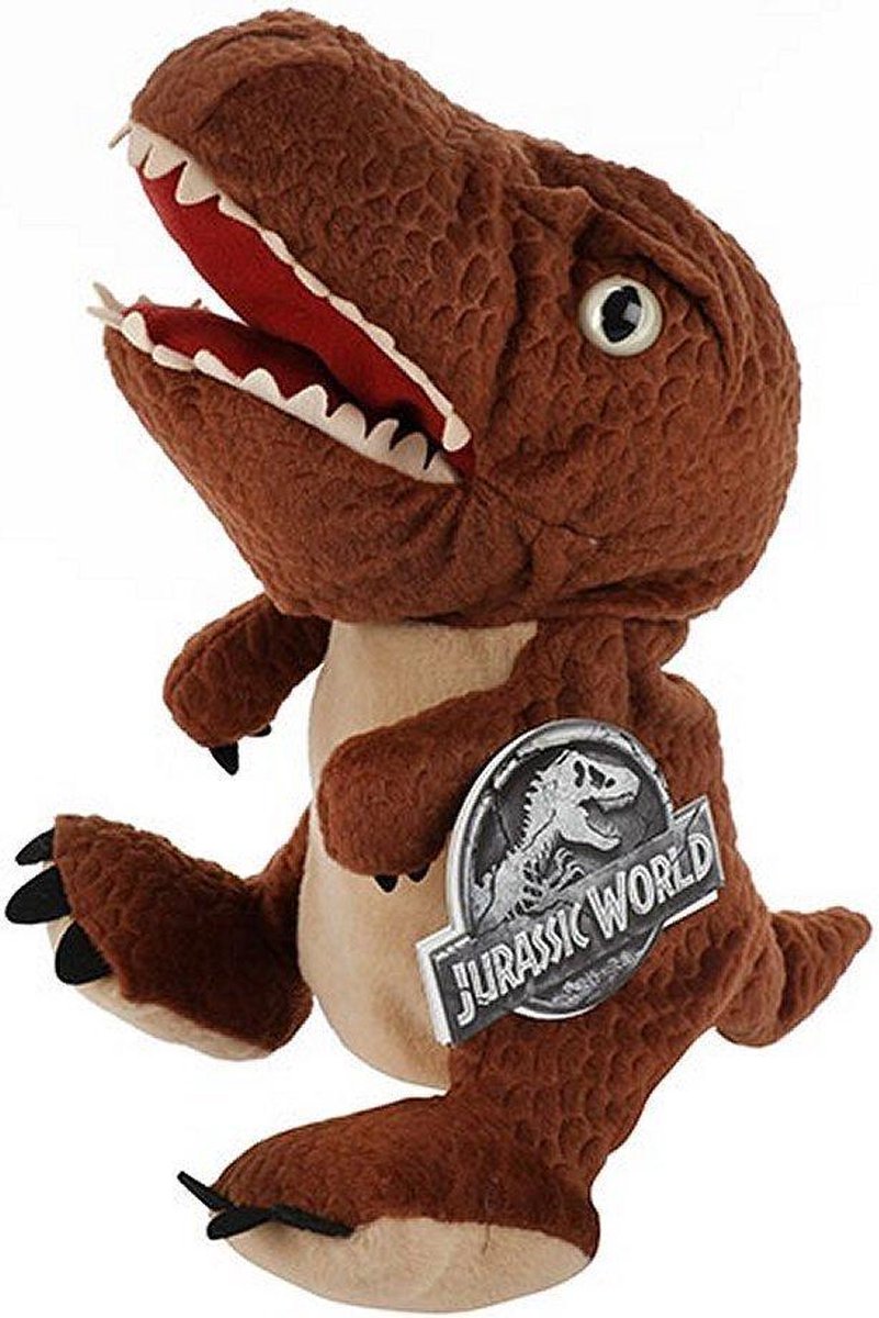 Jurassic World Pluche T-Rex Handpop - Basic