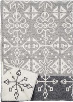 Wollen deken Tradition grey - Klippan 130x180cm