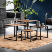 Meer Design Salontafel Hannah (Set van 4)