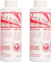 J-Lube (284gr poeder voor 11 Ltr glijmiddel) DUO PACK