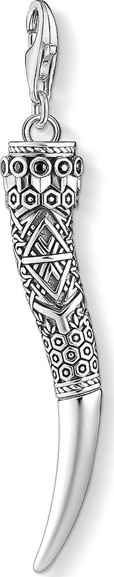 Orecchini A Lobo Unisex THOMAS SABO Con Giglio E Zirconi - H2113-643-11, Argento 925 - 3