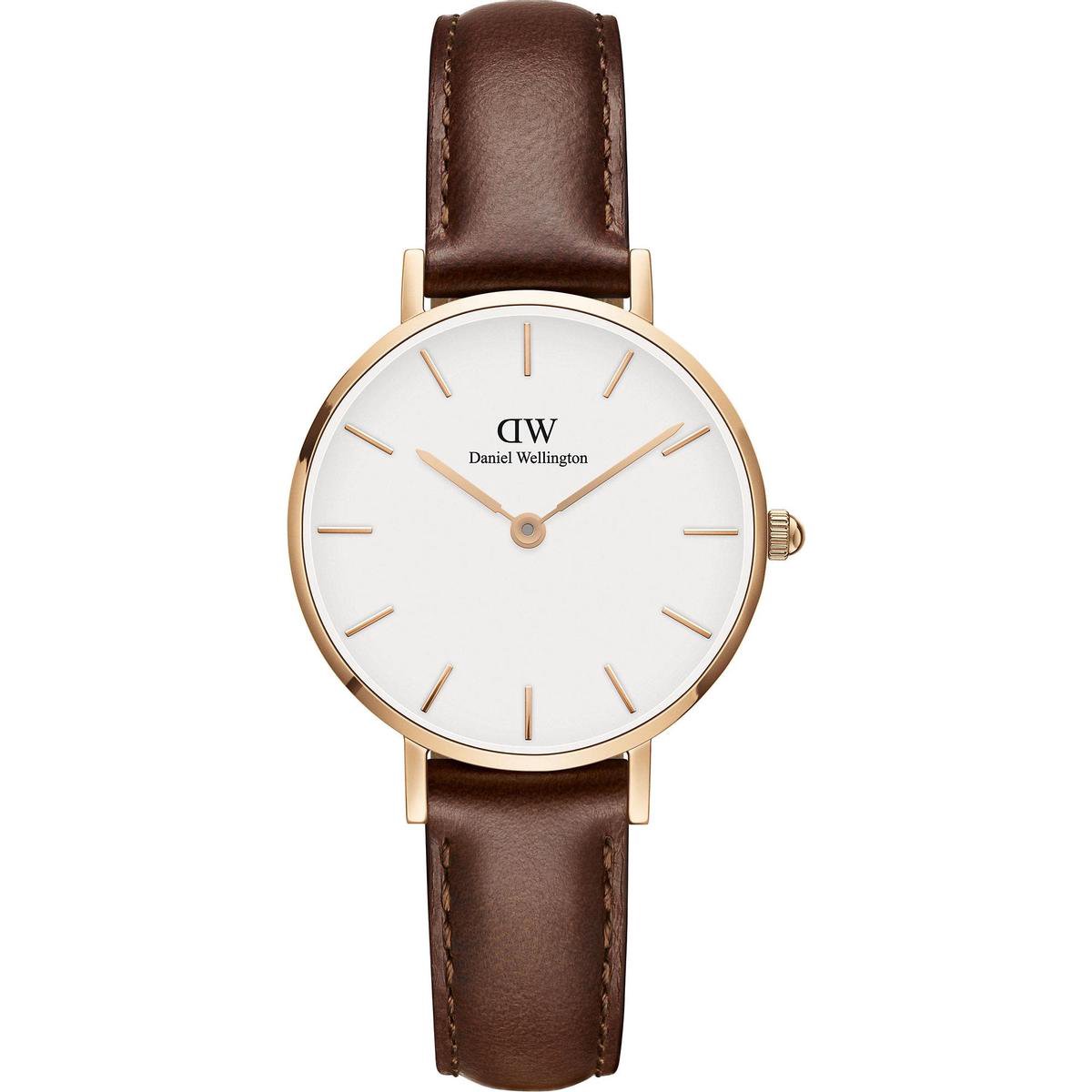 Daniel Wellington Petite St. Mawes horloge (28 mm) - Bruin