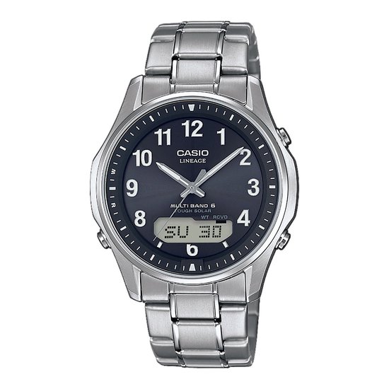 Casio Radio Controlled LCW-M100TSE-1A2ER Herenhorloge 40 mm - Zilverkleurig