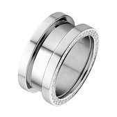 BERING - Buitenste ring - Dames - Arctische Symfonie - glanzend zilver - 525-17-X4 57 (18,2 mm Ø)