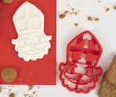 Sinterklaas koekvorm - uitstekers - marsepein - koekjes - fondant