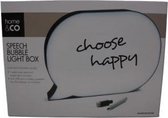 LED tekstballon | Speech bubble light box