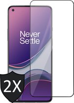 Screenprotector geschikt voor OnePlus 8T - 2x FullGuard Screen Protector