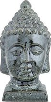 Hoofd Buddha Reactive Green Glazing Groenxh30cm Aardewerk