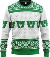 JAP Foute kersttrui - Classic One - Kerst - Dames en heren - Kerstcadeau volwassenen - L - Wit Groen