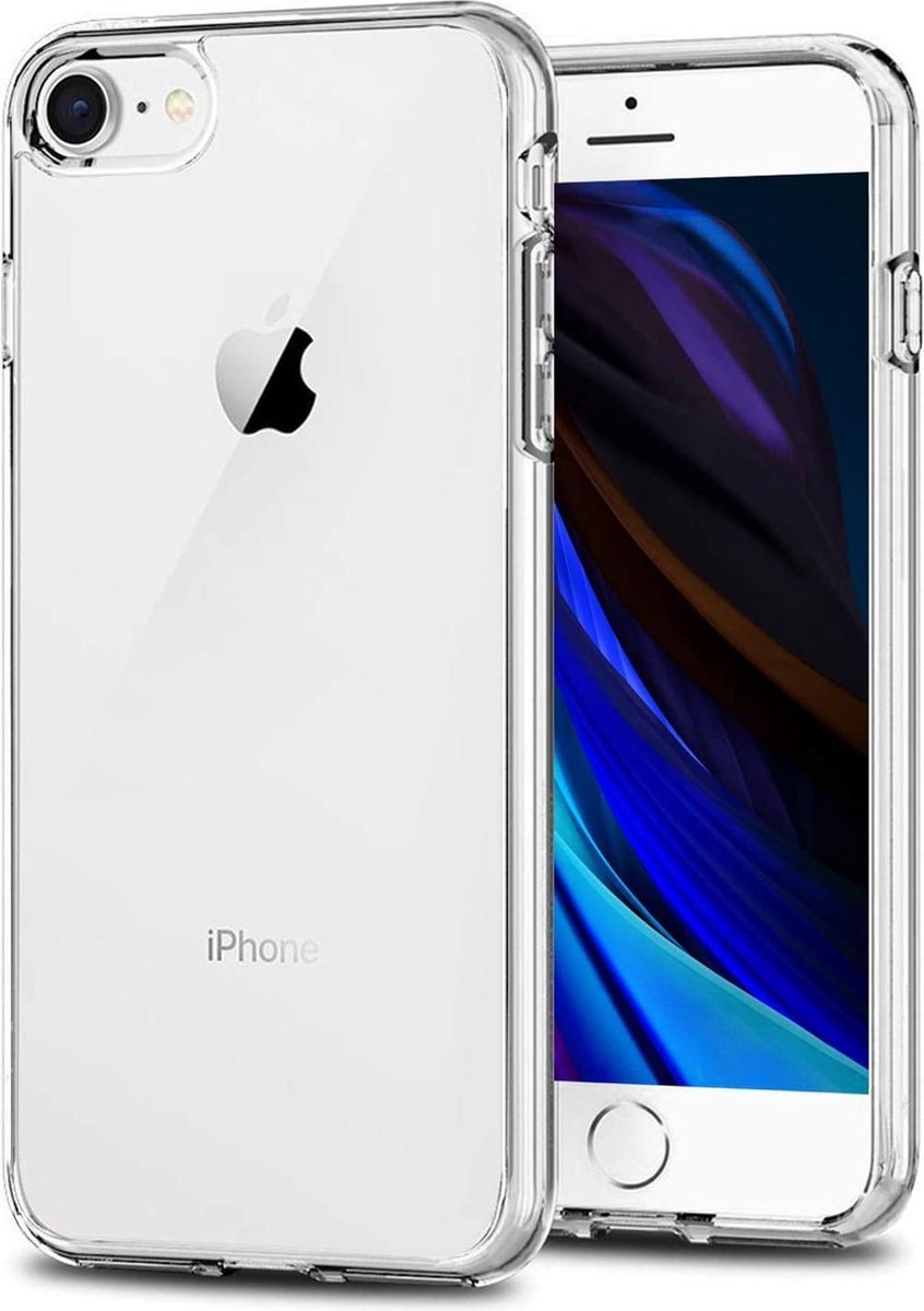 SE 2022 Hoesje Transparant iPhone SE2020 Hoesje Doorzichtig - Apple | bol.com