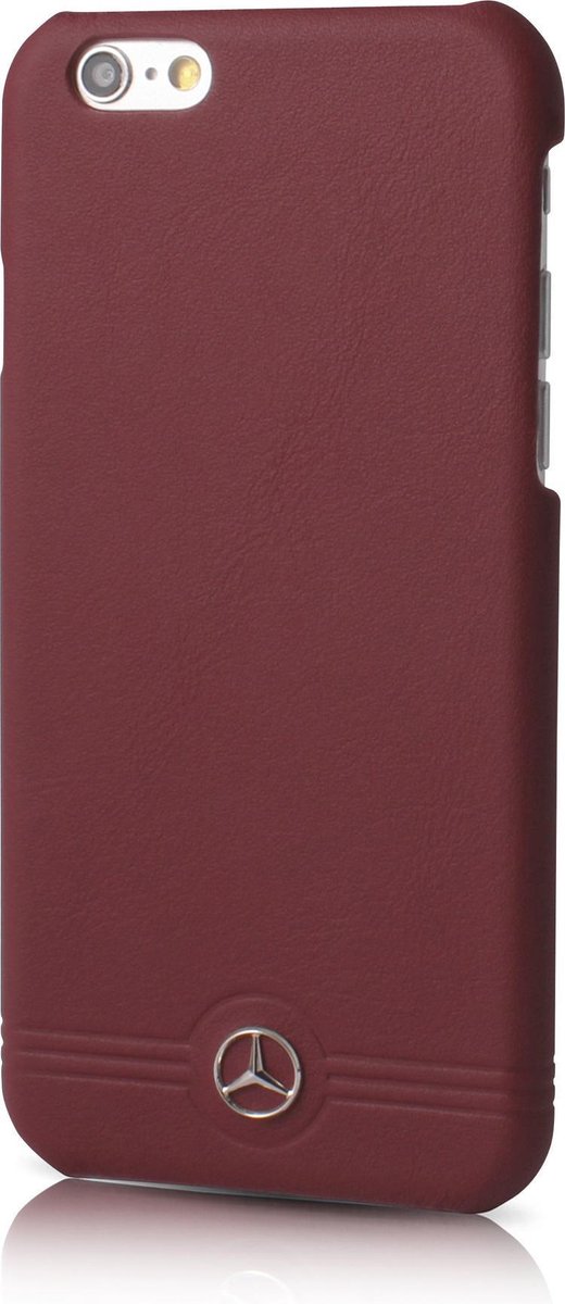 iPhone 6s/6 hoesje - Mercedes-Benz - Rood - Leer