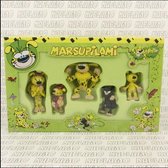 Set van 5 Marsupilami figuren, Plastoy