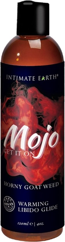 Intimate Earth - Mojo Horny Goat Weed Lubrifiant Chauffant pour le Libido -