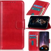 Samsung Galaxy M51 hoesje - Wallet bookcase - Rood - GSM Hoesje - Telefoonhoesje Geschikt Voor: Samsung Galaxy M51