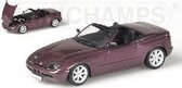 De 1:43 Diecast Modelcar van de BMW Z1 van 1991 in Purple Metallic.. De fabrikant van het schaalmodel is minichamps. Dit model is alleen online beschikbaar
