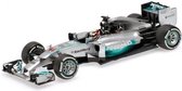 The 1:43 Diecast Modelcar of the Mercedes AMG W05 #44 who won the Chinese GP 2014. The driver was Lewis Hamilton. This scalemodel is limited by 680pcs.The manufacturer is Minichamps.This model is only online available