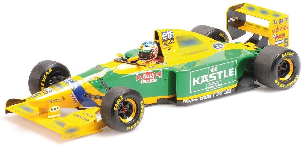 Formule 1 Benetton Ford B193 #5 German GP 1993 - 1:18 - Minichamps