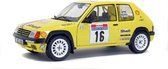Peugeot 205 #16 Rally Tour de Corse 1990