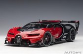 Bugatti Concept Vision Gran Turismo 2018 red