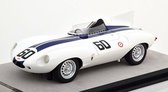 Jaguar D-Type #60 Winner Watkins Glen 1955 White