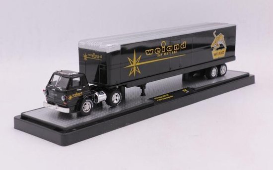 Camion M2 Machines 1:64 – Dodge L600 + Super Bee 383, Coca-Cola 1970, Boîte Scellée