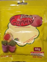 Funny Gummy - Jaune clair - 1 x 60 grammes