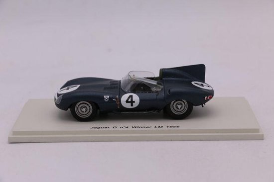 1:18 SPARK 18LM56 Jaguar D Type n°4 Winner 24H le Mans 1956