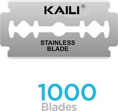 Kaili Platinum Double Edge Blades 1000 stuks - Shavette of Open Klapmes
