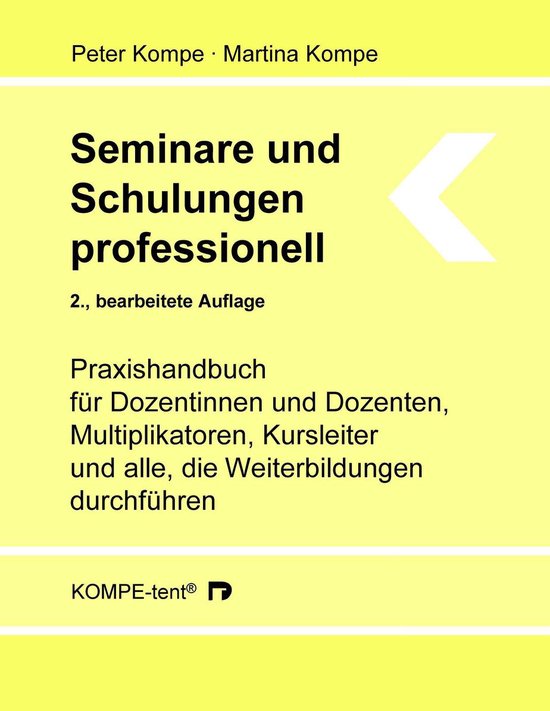 Seminare und Schulungen professionell - cover