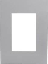 Mount Board 822 Grey 20x25cm with 12x17cm window (5 pcs)