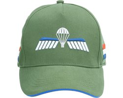 Fostex Garments - Baseball cap Dutch Para Wing 3D (kleur: Groen / maat:  NVT) | bol.com