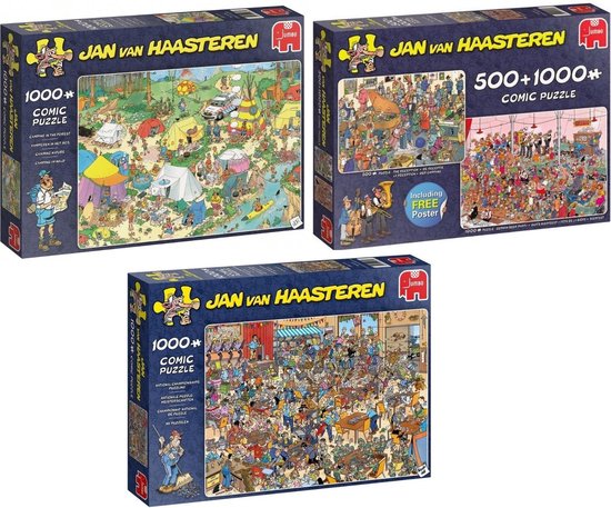 Jan van Haasteren - De Receptie 500 stukjes & Duits Bierfeest