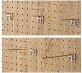 Display Haken voor Ophangbord (L2cm) - 10 stuks