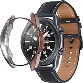 Bumper voor Samsung Galaxy Watch 3 41mm – Siliconen Case Screenprotector – Brons