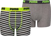 PUMA BOYS BASIC BOXER PRINTED STRIPE 2P