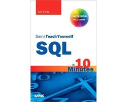 Omslag van Sams Teach Yourself SQL In 10 Minutes