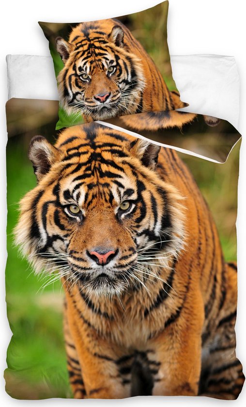 Shipley Koning Lear Gepland Dekbed tijger: 140x200/70x90 cm | bol.com