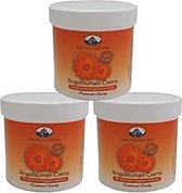 6 x 250 ml potten goudbloem crème van Pullach Hof. Huidverzorging Crème.