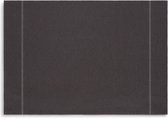 Day Drap - Placemats - Tafeldecoratie - Vuilafstotend - Antraciet -  45x32cm - 12st
