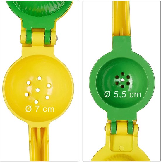 Relaxdays handmatige citruspers - Sinaasappelpers - Citroenpers - Handmatig van Relaxdays — afbeelding 5