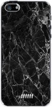 iPhone SE (2016) Hoesje Transparant TPU Case - Shattered Marble #ffffff