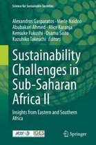 Sustainability Challenges in Sub Saharan Africa II