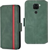 Xiaomi Redmi Note 9 Vintage Book Case Hoesje Groen