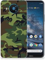 GSM Hoesje Nokia 8.3 Smartphonehoesje Camouflage