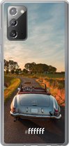 Samsung Galaxy Note 20 Hoesje Transparant TPU Case - Oldtimer Mercedes #ffffff