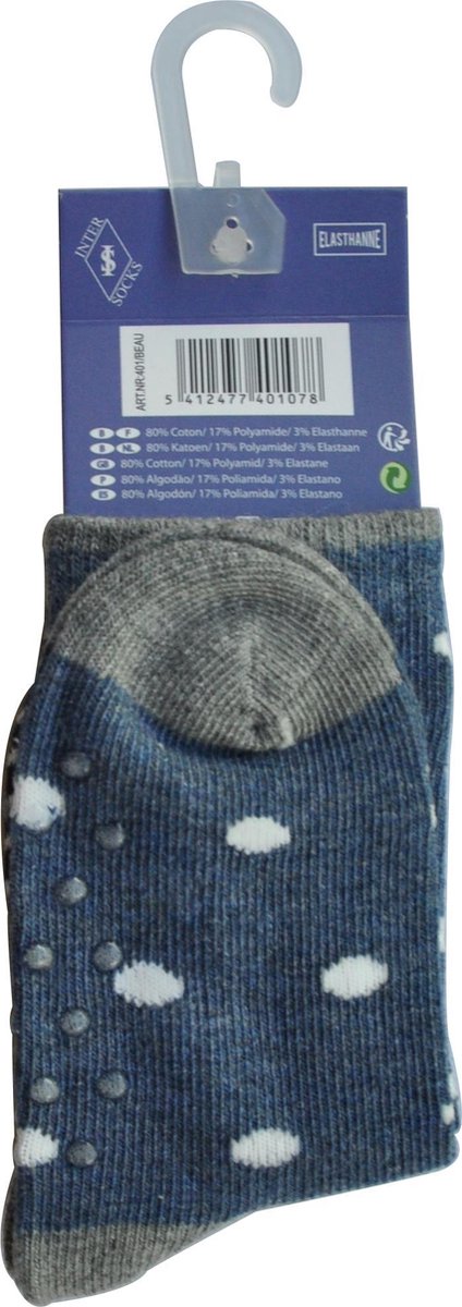 Baby sokjes - maat 24/27 - 12 paar - met Anti-slip