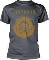 Soilwork Heren Tshirt -XXL- Snake Grijs