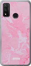 Huawei P Smart (2020) Hoesje Transparant TPU Case - Pink Sync #ffffff