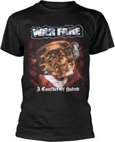 Warfare Heren Tshirt -S- A Conflict Of Hatred Zwart